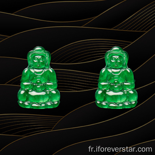 Avalokitesvara Jade bijoux le plus beau jadéite